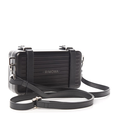 Christian Dior X RIMOWA Aluminum Personal Clutch On Strap Black 3 of 13