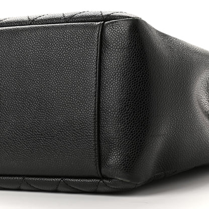 Chanel Caviar Quilted Grand Shopping Tote GST Black 9 of 9