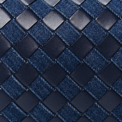 Bottega Veneta Nappa Denim Intrecciato Mini Sunrise Blue 8 of 10