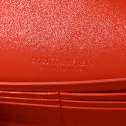Bottega Veneta Nappa Intrecciato Long Andiamo Top Handle Clutch Orange 6 of 7