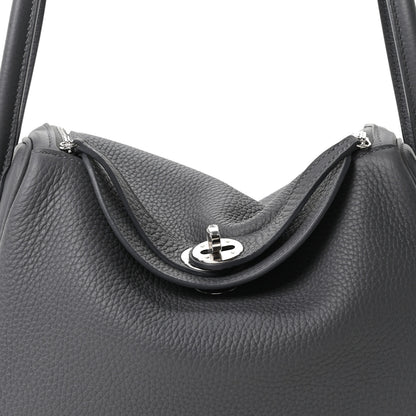 Hermes Taurillon Clemence Lindy 26 Ardoise 8 of 10