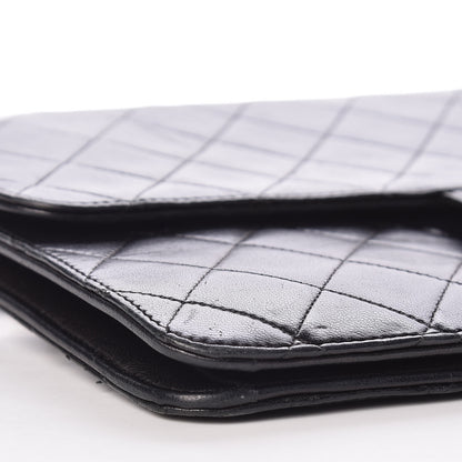 Chanel Lambskin Quilted Medium Single Flap Black 9 of 10