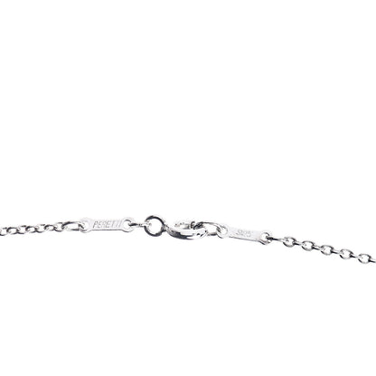 Tiffany Sterling Silver 36mm Elsa Peretti Open Heart Pendant Necklace 3 of 4