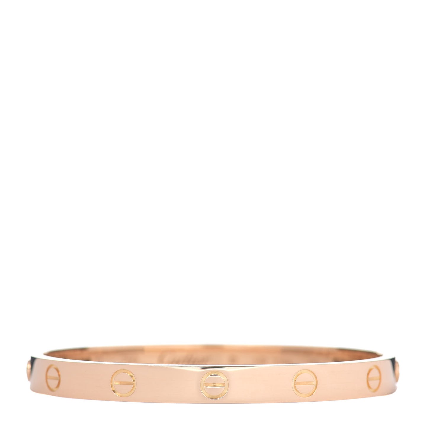 18K Yellow Gold LOVE Bracelet 17