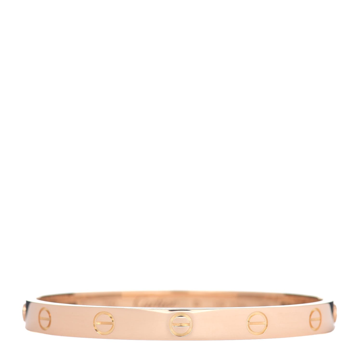 Cartier 18K Yellow Gold LOVE Bracelet 17 1 of 4