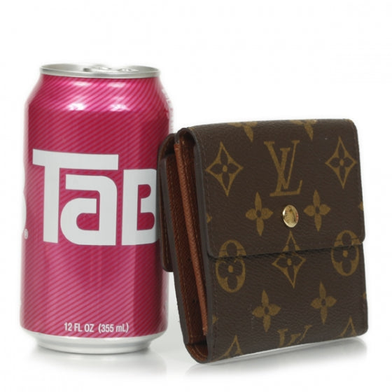 Monogram Porte-Monnaie Billets Cartes Credit Wallet