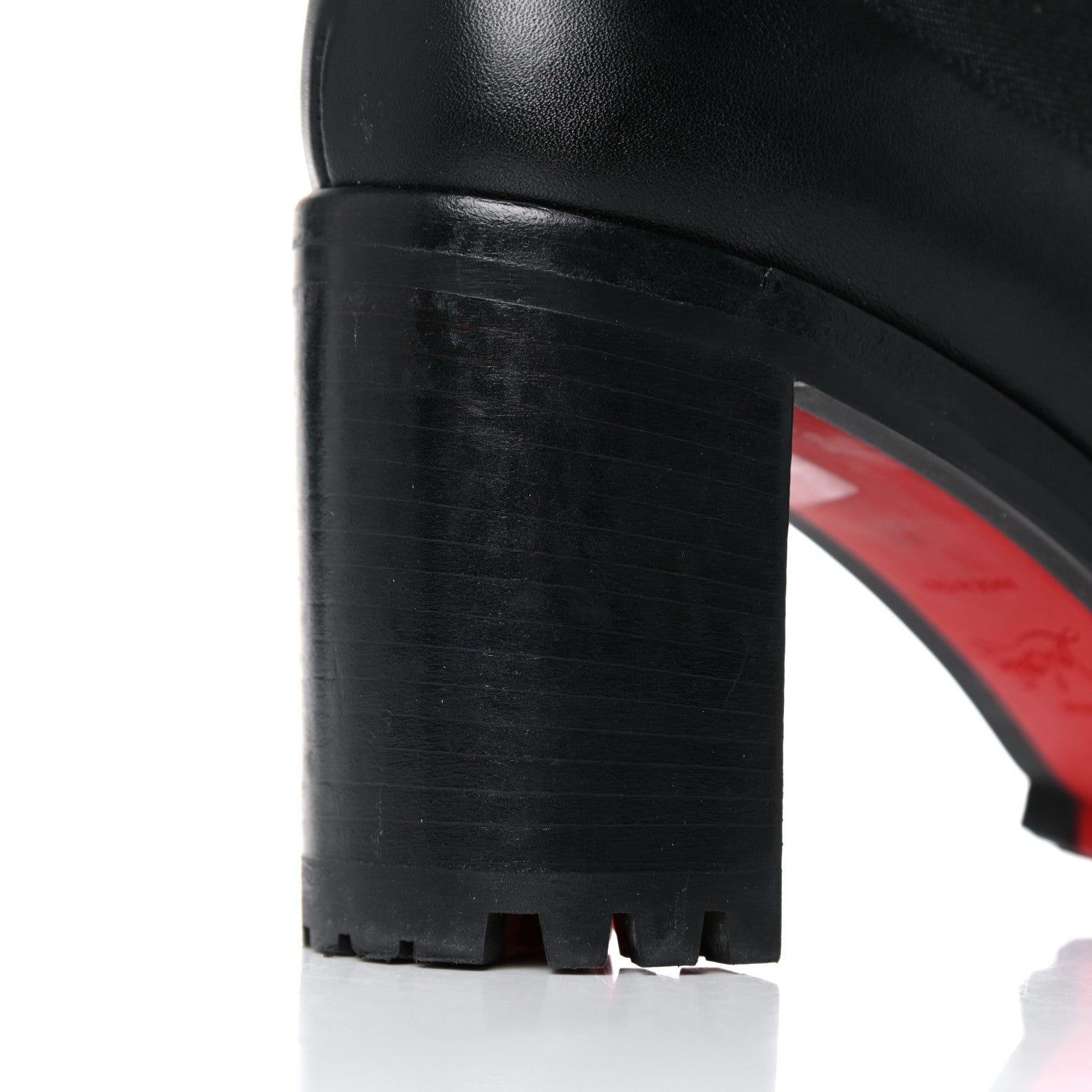 Christian Louboutin Calfskin Marchacroche 70 Chelsea Boots 37 Black 17 of 20