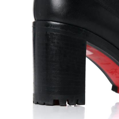 Christian Louboutin Calfskin Marchacroche 70 Chelsea Boots 37 Black 17 of 20