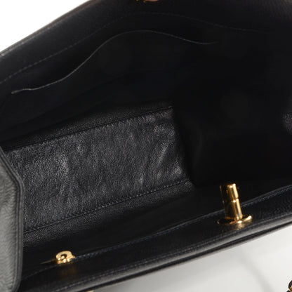 Chanel Caviar Shoulder Bag Black 5 of 10