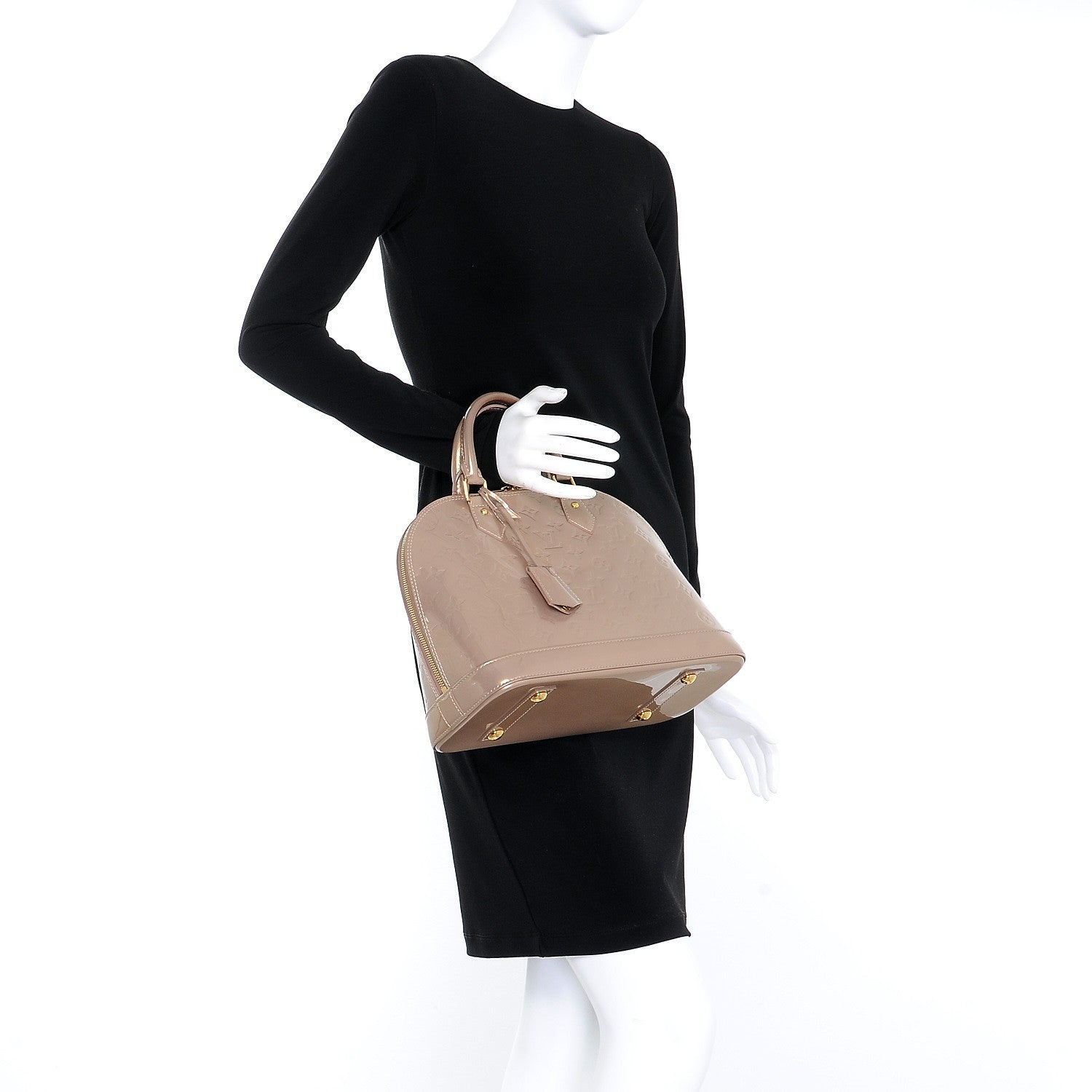Louis Vuitton Vernis Alma PM Beige Poudre 2 of 7