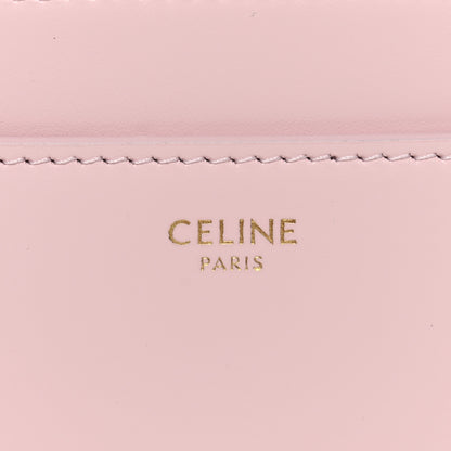 Celine Satinated Calfskin Mini 16 Top Handle Bag Pastel Pink 6 of 10