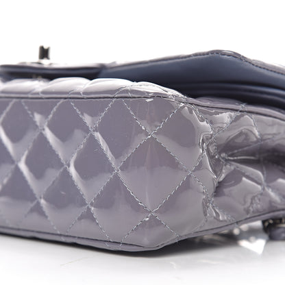 Chanel Patent Calfskin Quilted Medium Double Flap Light Purple 12 of 12