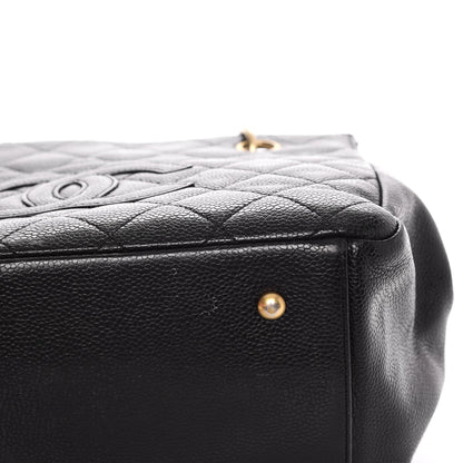 Chanel Caviar Quilted Petit Timeless Tote PTT Black 10 of 11