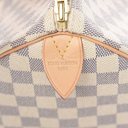 Louis Vuitton Damier Azur Speedy 35 6 of 11