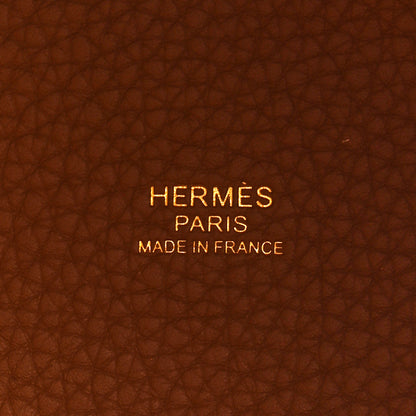 Hermes Taurillon Clemence Picotin Lock 18 PM Gold 6 of 11
