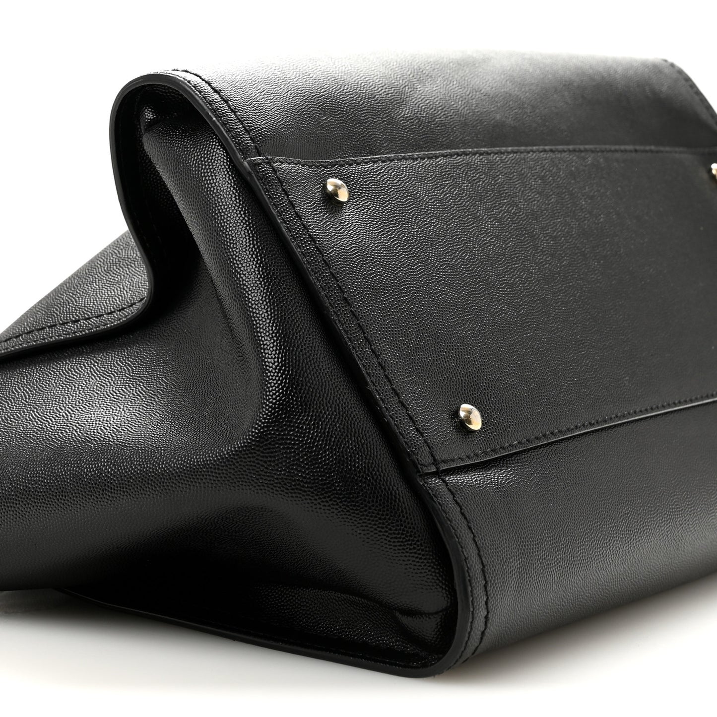 Caviar Large Studded Deauville Tote Black