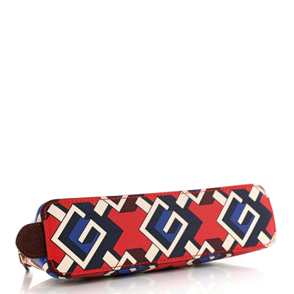 Gucci Shangai Calfskin Geometric G Pencil Case Multicolor 4 of 9