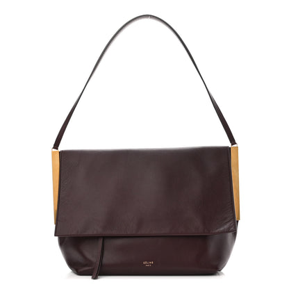 Celine Smooth Calfskin Blade Flap Burgundy 1 of 9