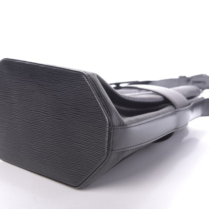 Louis Vuitton Epi Sac D'Epaule Black 7 of 9