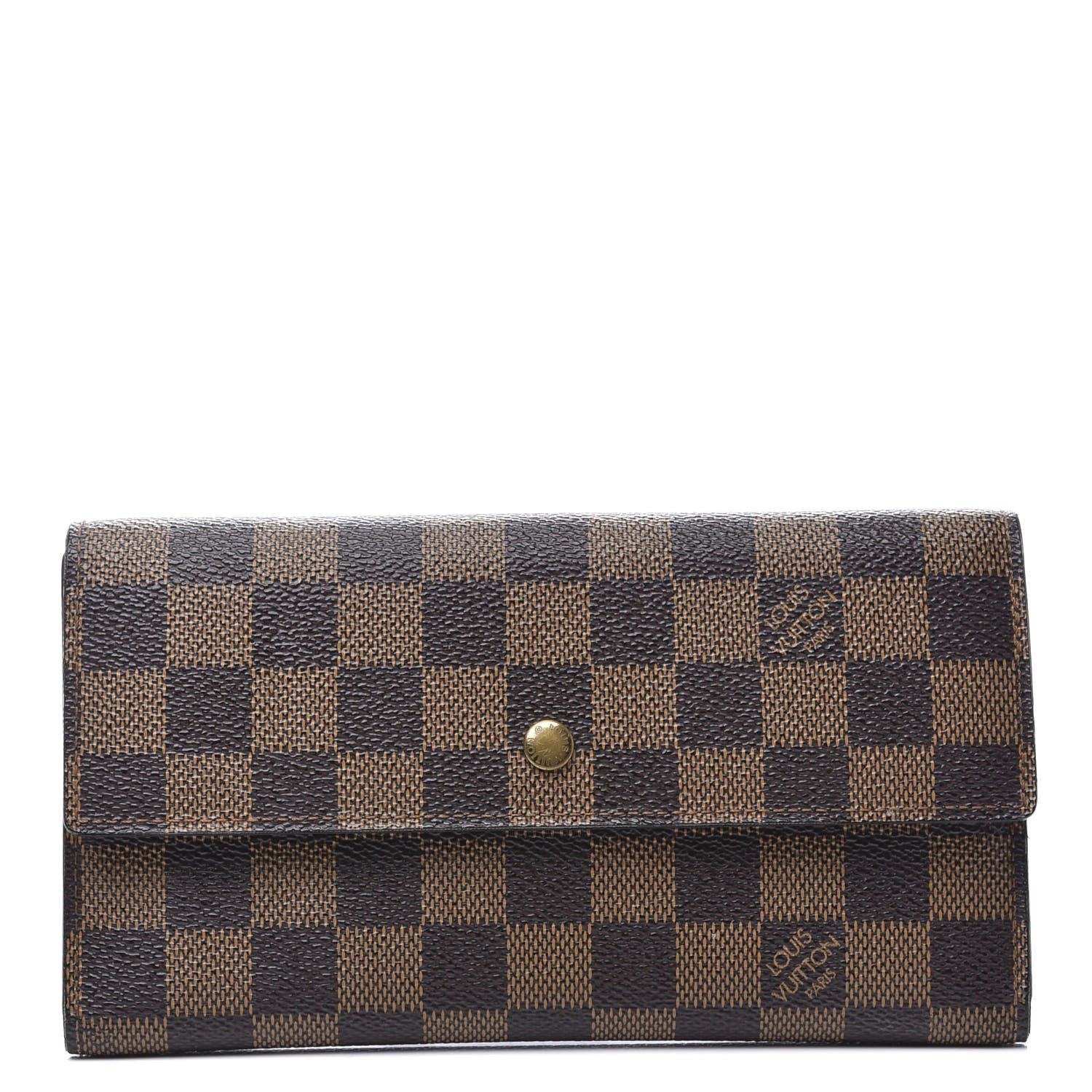 Louis Vuitton Damier Ebene Porte Tresor International Wallet 1 of 7