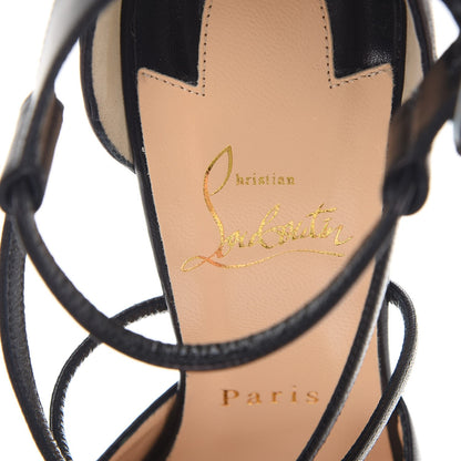 Christian Louboutin Shiny Nappa Suzanna 100 Pumps 38 Black 7 of 7