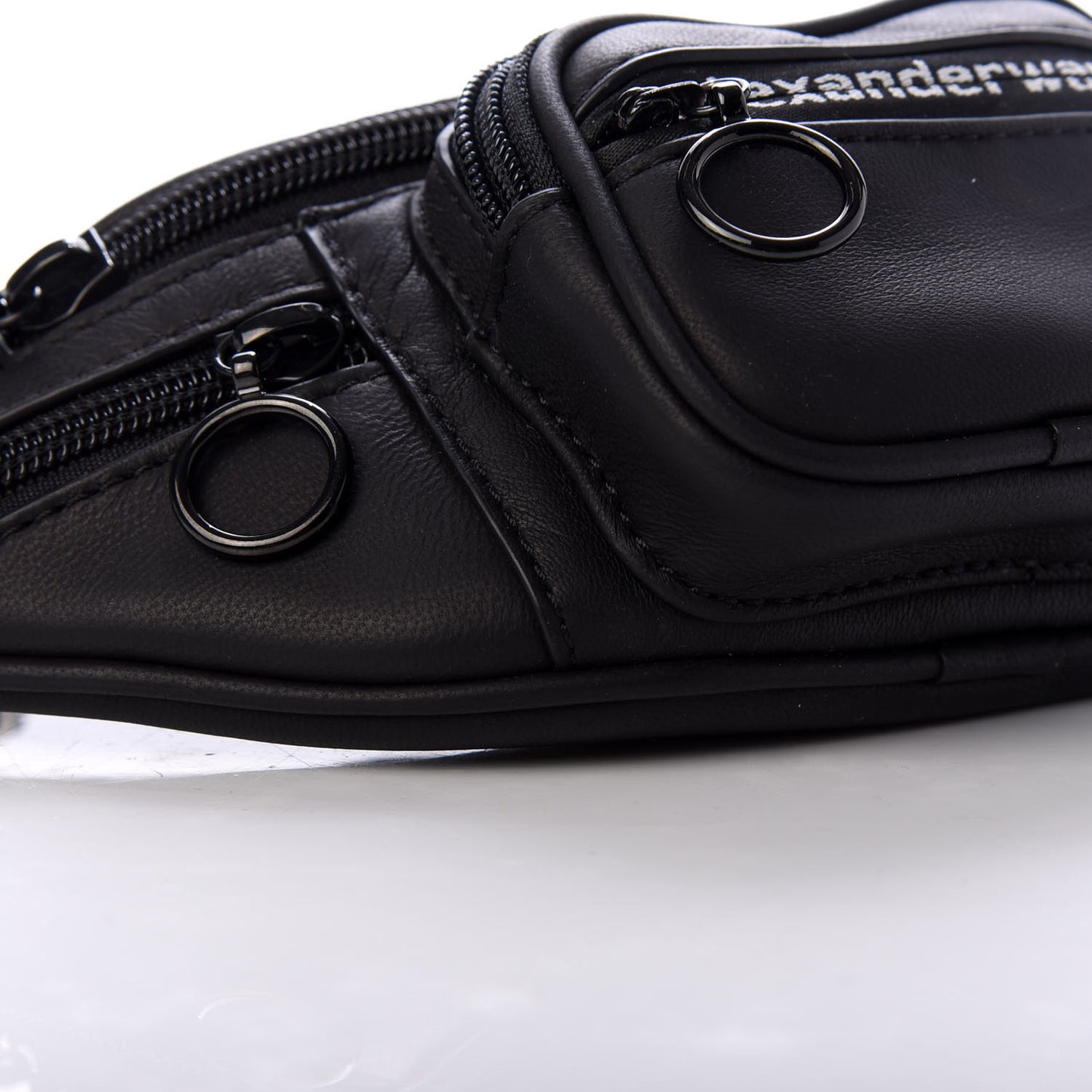 Lambskin Attica Mini Belt Bag Black