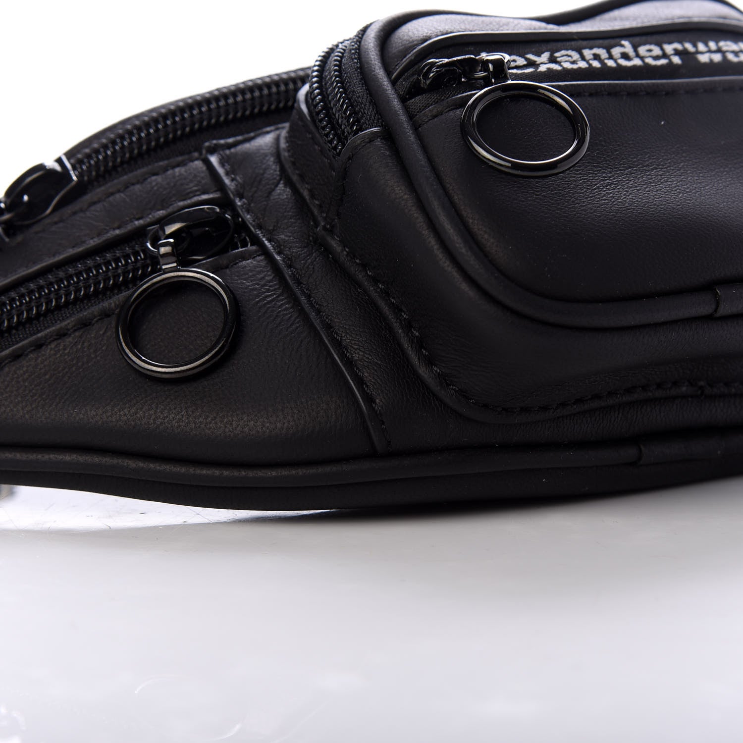 Alexander Wang Lambskin Attica Mini Belt Bag Black 7 of 9