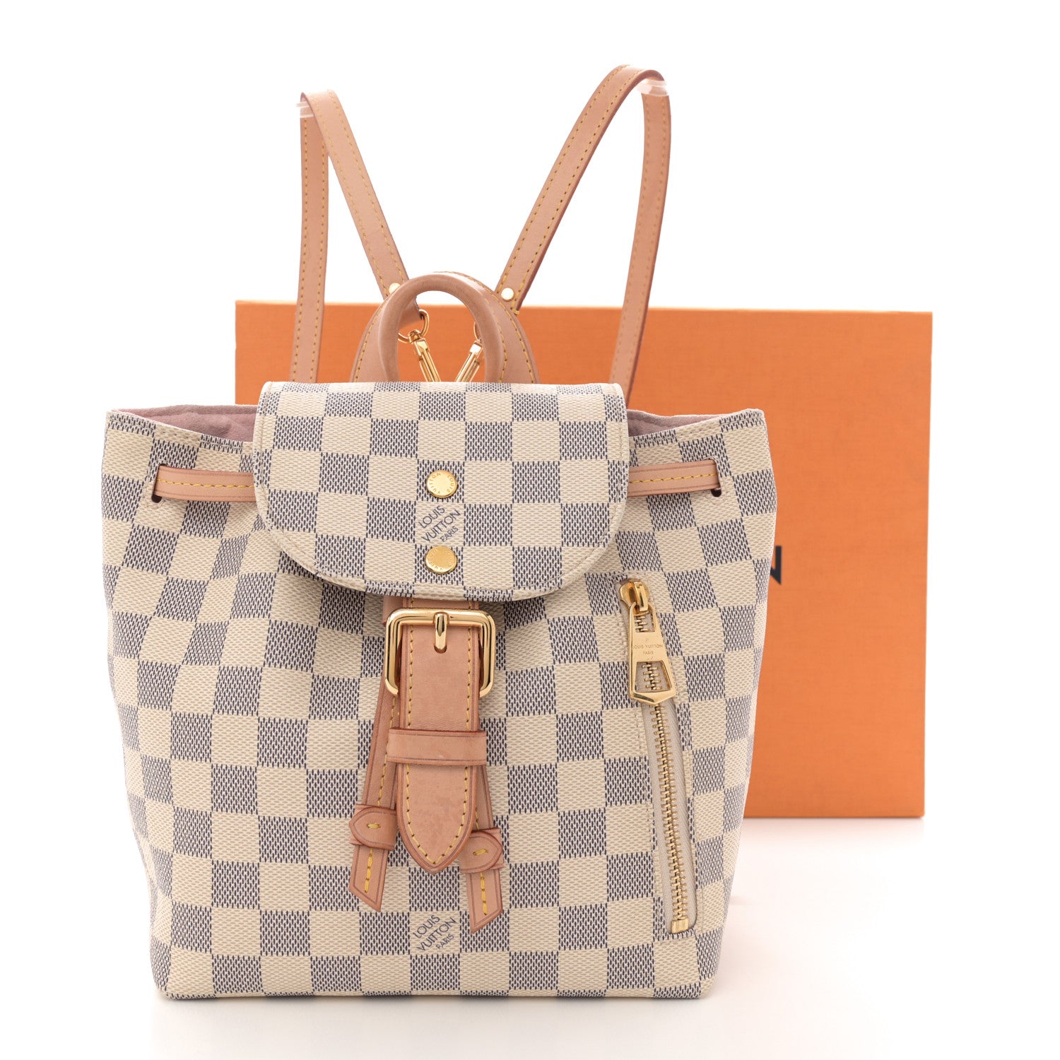 Louis Vuitton Damier Azur Sperone BB Backpack 11 of 11