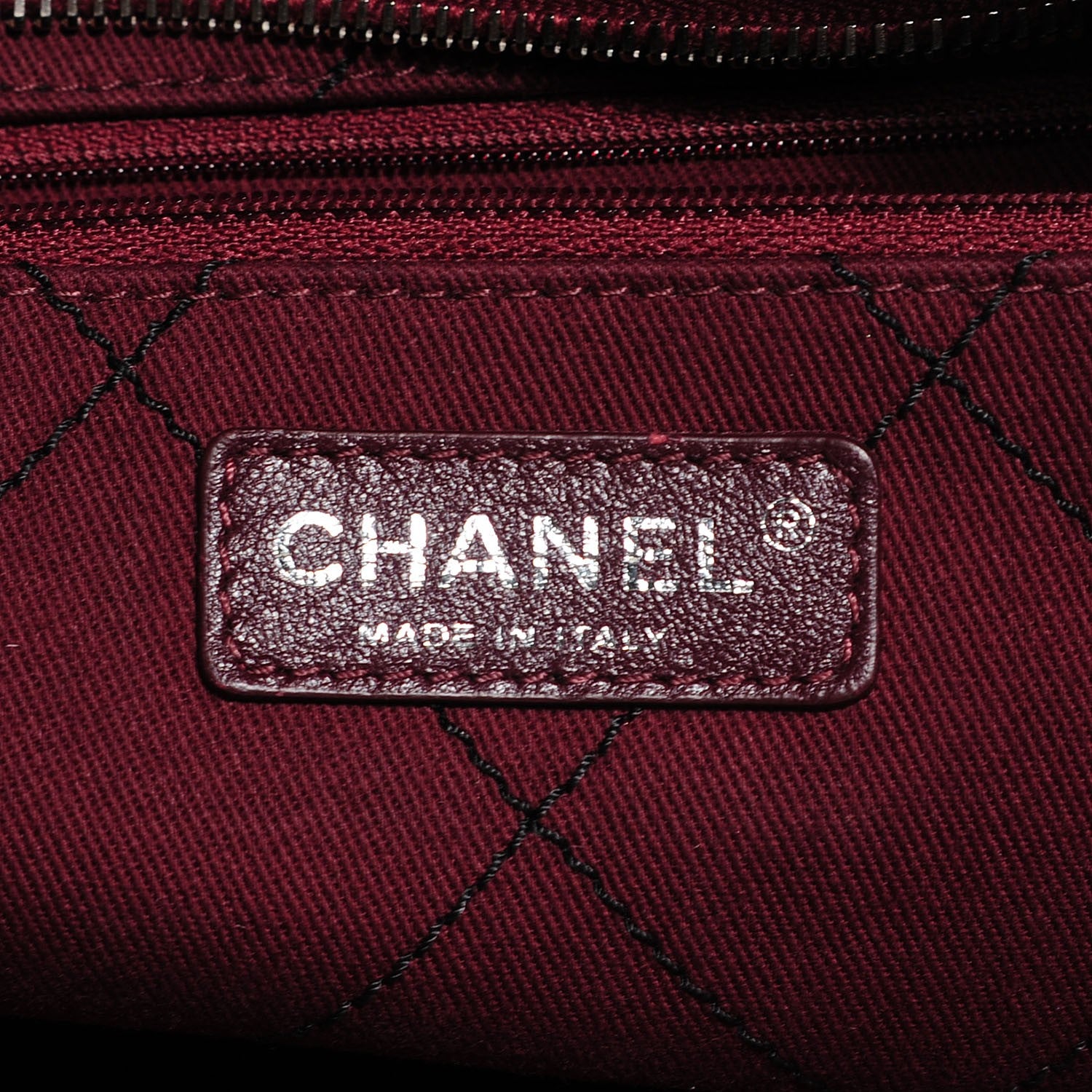 Chanel Grained Calfskin Shopping Fever Large Tote Black 6 of 7