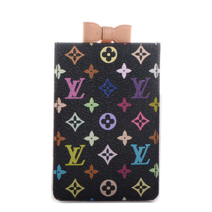 Louis Vuitton Monogram Multicolor Mirror and Case Pouch Black 3 of 7