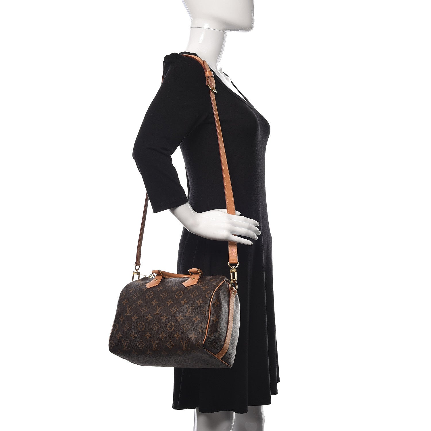 Louis Vuitton Monogram Speedy Bandouliere 25 2 of 11