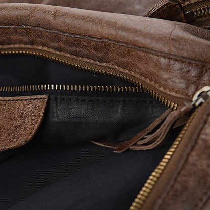 Balenciaga Agneau Classic Hardware Day Hobo Sienna 8 of 19