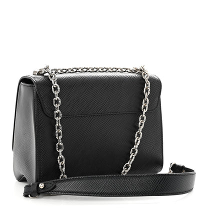 Louis Vuitton Epi Twist Shoulder Bag MM Black 4 of 11