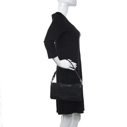 Christian Dior Monogram D Trick Shoulder Bag Black 2 of 13
