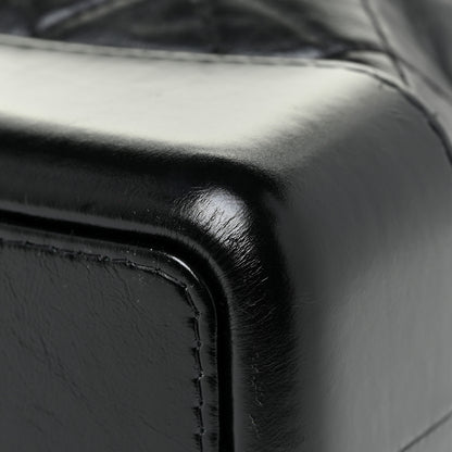 Chanel Aged Calfskin Quilted Gabrielle Backpack Black 6 of 12