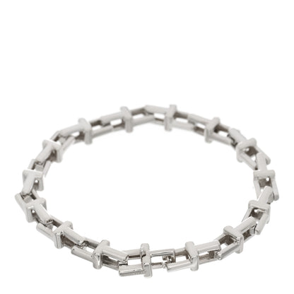 Tiffany Sterling Silver T Chain Bracelet 2 of 5
