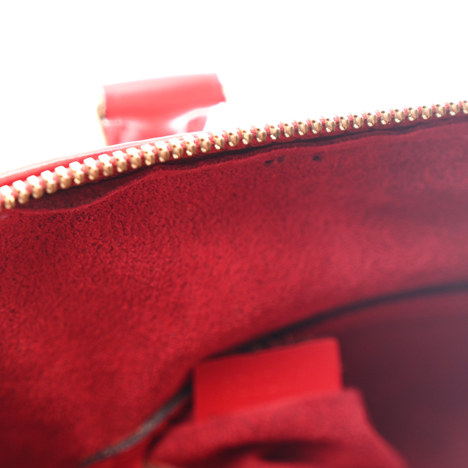 Louis Vuitton Epi Alma PM Castillan Red 8 of 11