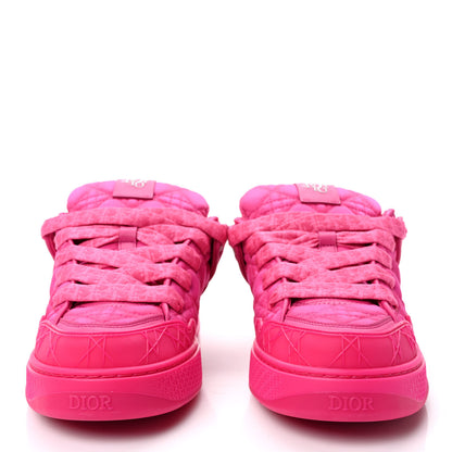 Christian Dior X ERL Satin Cannage Kumo Mens Sneakers 40 Fuchsia 2 of 9