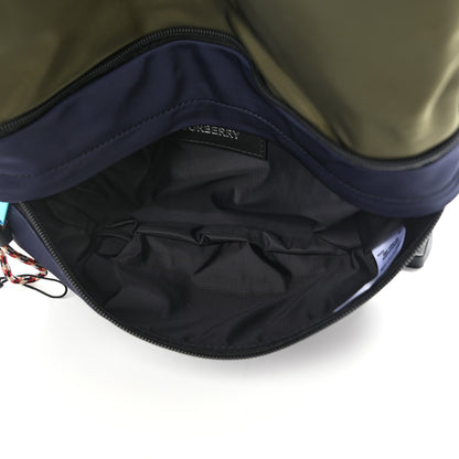Burberry Nylon Rex Convertible Backpack Bum Bag Blue Green 10 of 17