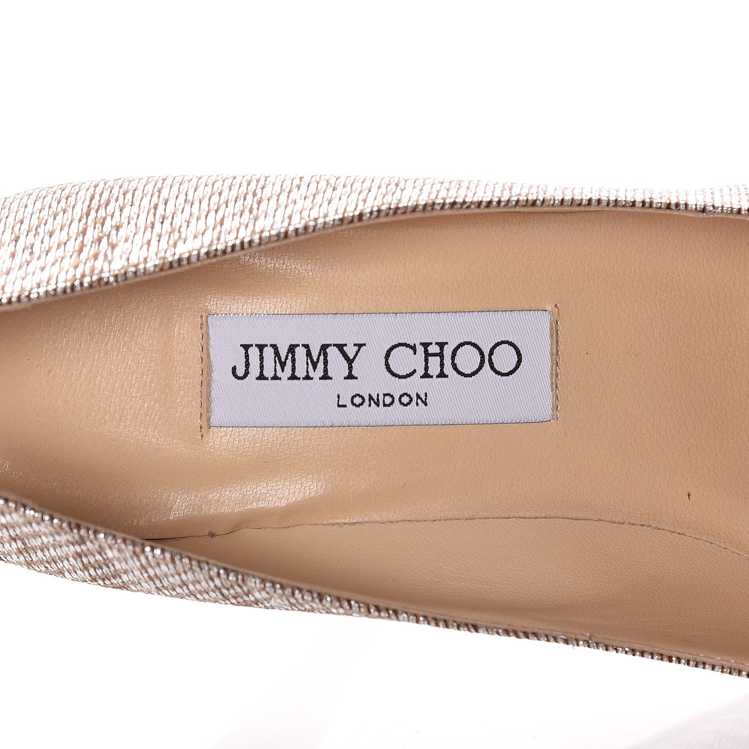 Jimmy Choo Metallic Lame Fabric Crystal Bow Veil 100 Pumps 36 Silver 6 of 9