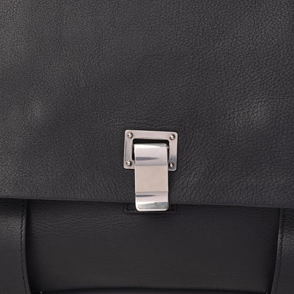 Proenza Schouler Calfskin Large PS Courier Backpack Black 9 of 16