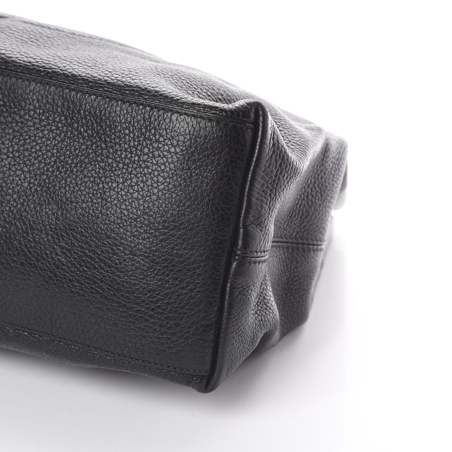 Gucci Pebbled Calfskin Medium Soho Chain Shoulder Bag Black 7 of 8