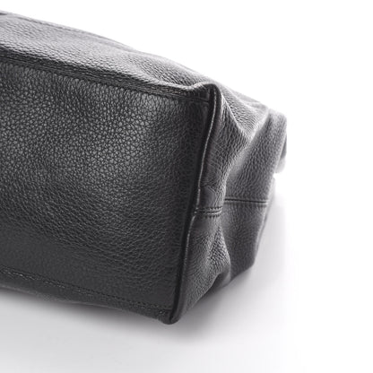 Gucci Pebbled Calfskin Medium Soho Chain Shoulder Bag Black 7 of 8