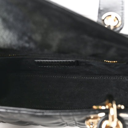 Christian Dior Lambskin Cannage Small My ABCDior Lady Dior Black 5 of 11