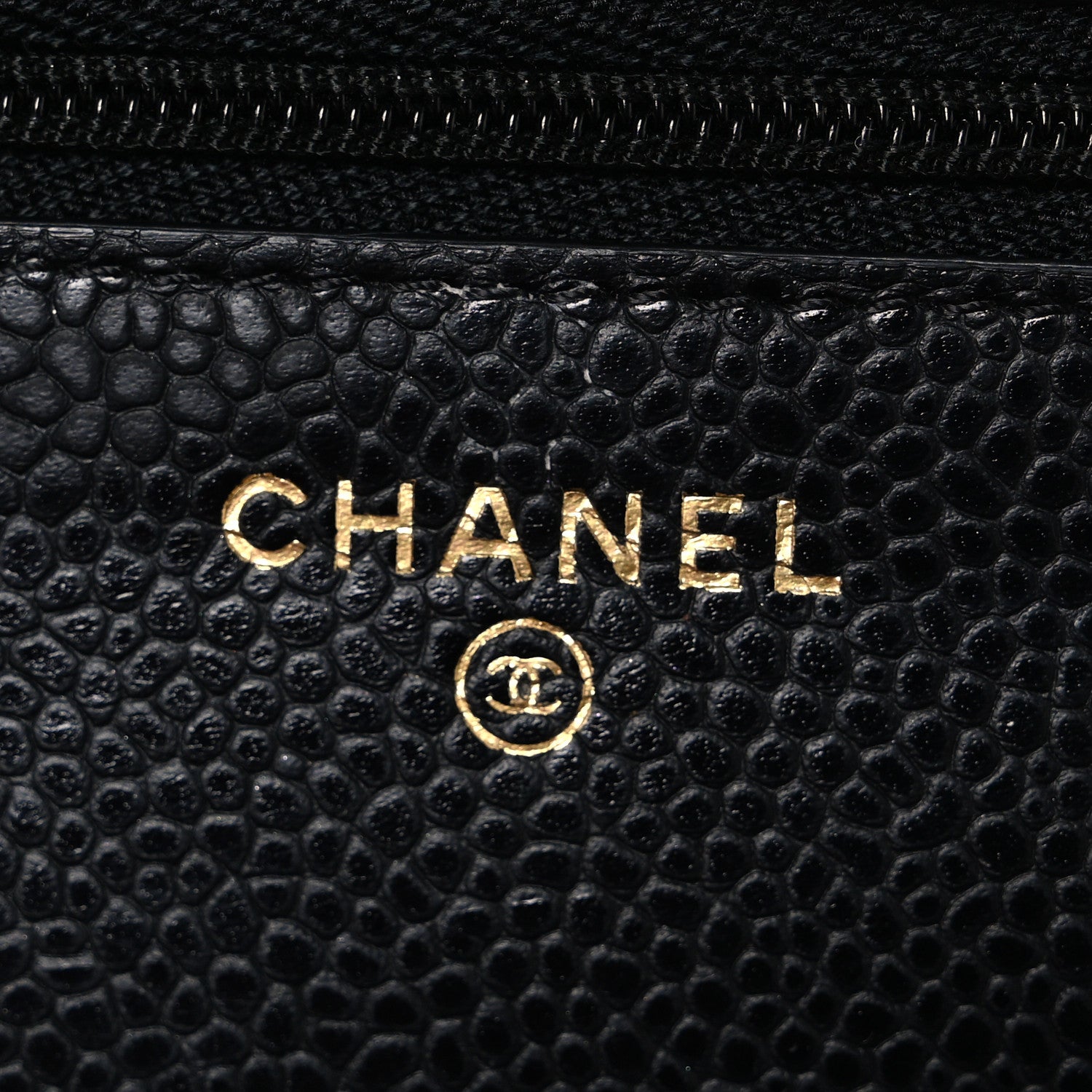 Chanel Caviar Quilted Wallet on Chain WOC Black 6 of 12