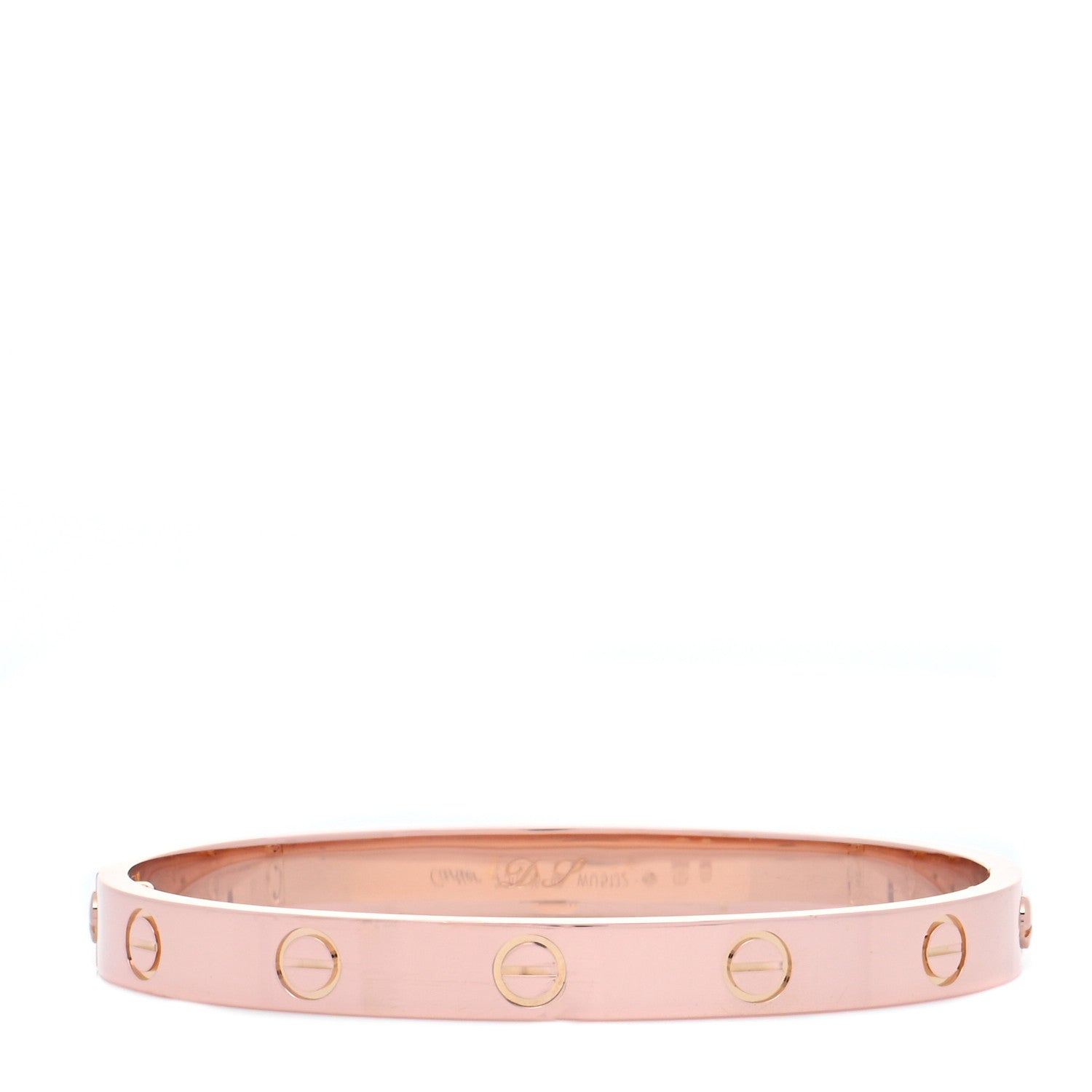 Cartier 18K Pink Gold LOVE Bracelet 16 3 of 8
