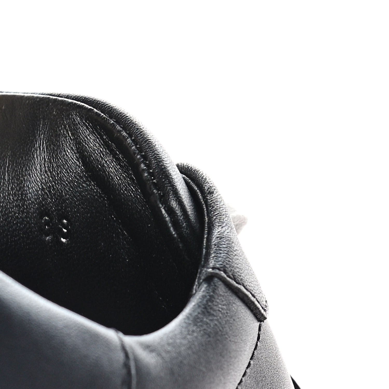 Hermes Calfskin Day Sneakers 38 Black 9 of 12