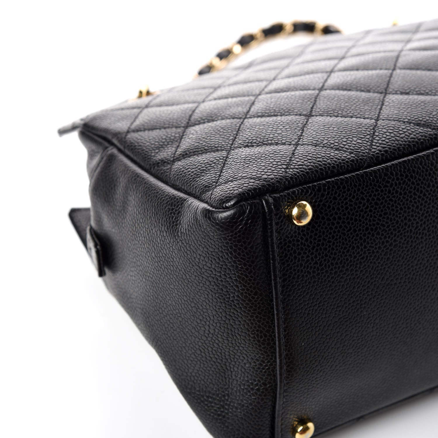 Chanel Caviar Quilted Petit Timeless Tote PTT Black 13 of 13