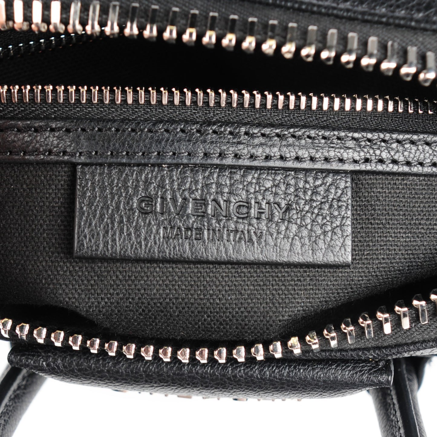 Sugar Goatskin Mini Antigona Black