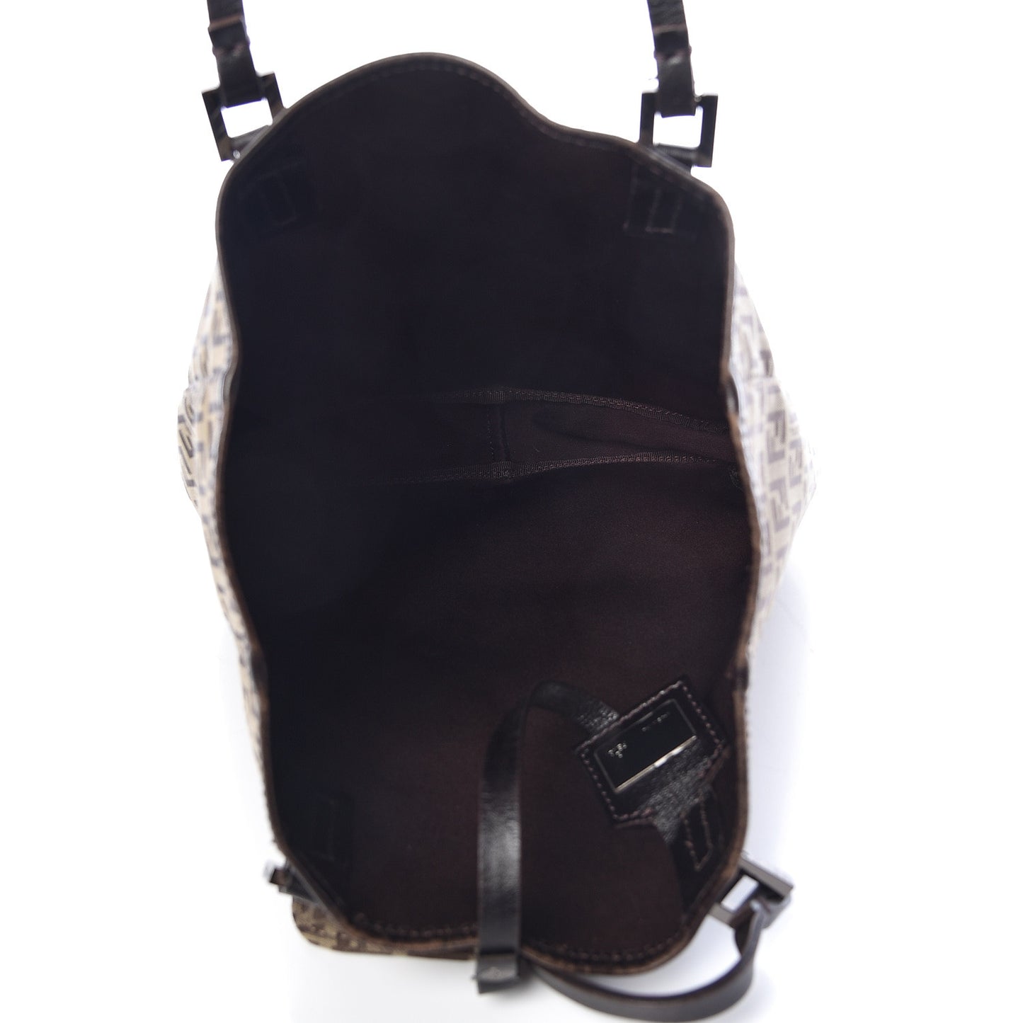 Zucchino Shopping Tote Mogano Panna Brown